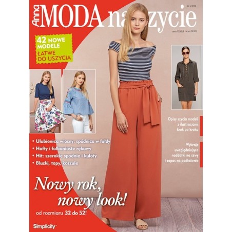 Anna Moda na szycie 1/2019