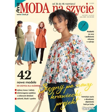 Anna Moda na szycie 4/2023