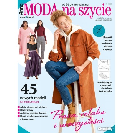 Anna Moda na szycie 5/2023